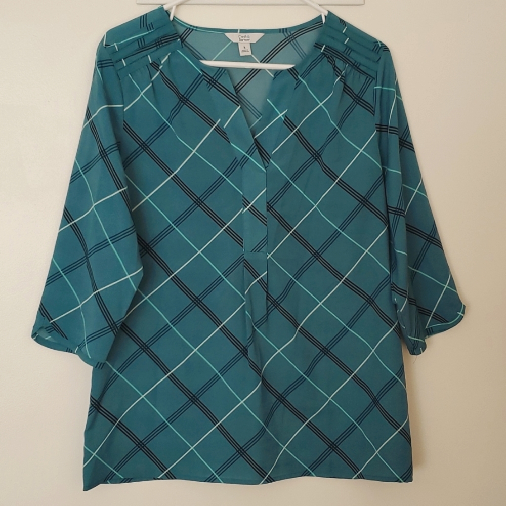 Croft & Barrow 3/4 Sleeve Top - Medium